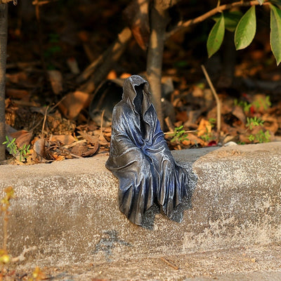Grim Reaper Statue | Spooky Halloween Dark Fantasy Decor