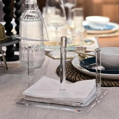 Acrylic Napkin Holder - Sleek Bar Organizer