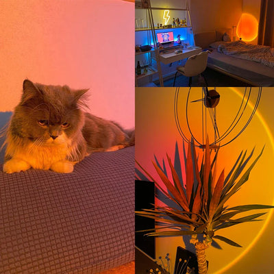 Sunset Projector Lamp - Calming LED Light