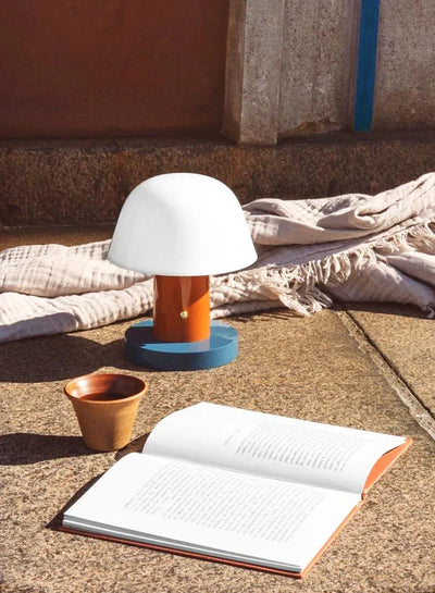 Cordless Mushroom Lamp | Modern Table Lamp by Haus Theory