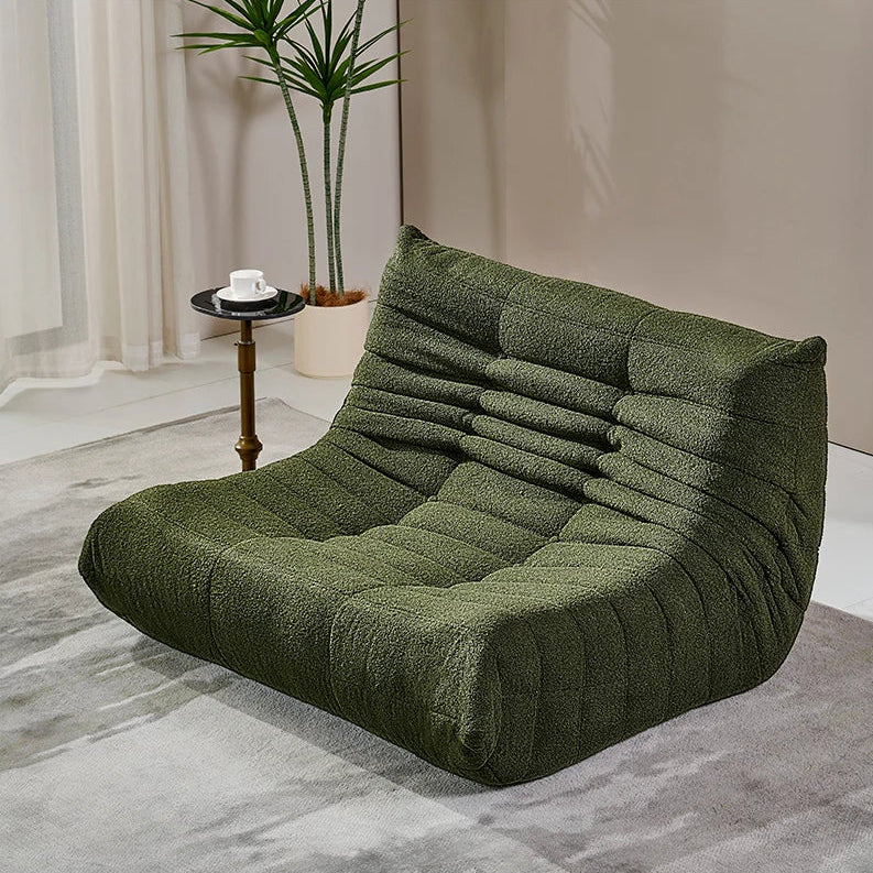 Teddy Velvet Sofa - Two-Seater Foam Loveseat