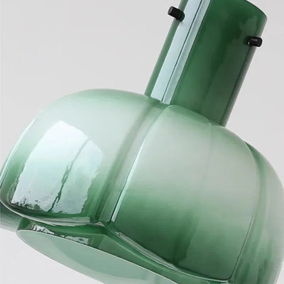 Glass Tulip Pendant Light | Modern Ceiling Lamp 10.2"x15.7"