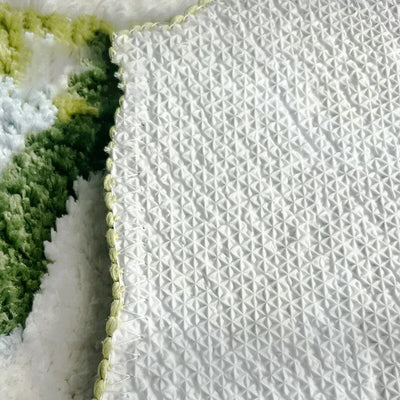 Colorful Moss Rug - Tufted Polyester Mat 2x3ft