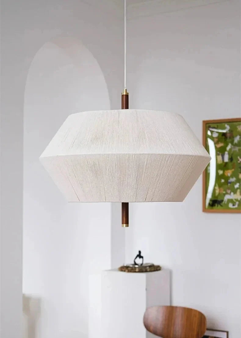Rattan Ceiling Pendant Light | Handwoven Hemp Rope Lamp