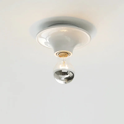 Industrial Wall Ceiling Lamp - Vintage Metal Frame Light