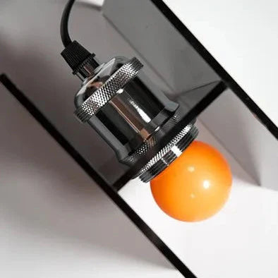 Black Acrylic Table Lamp | Contemporary Lighting Fixture