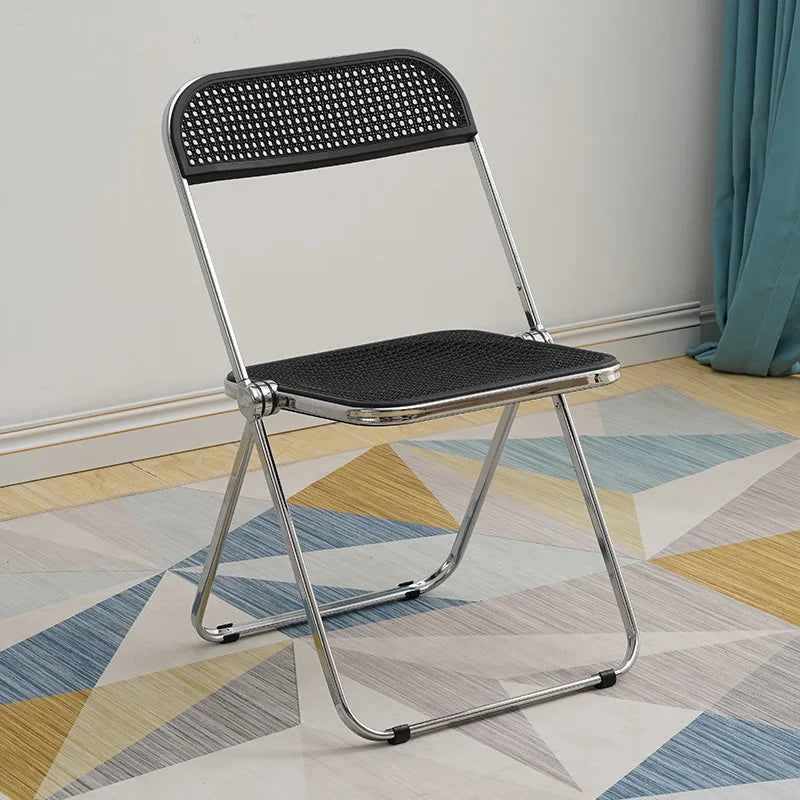 Foldable Mesh Chair | Durable Metal Frame | Nordic Design