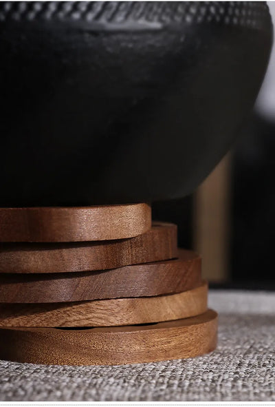 Wooden Drink Coaster - Lotus Root Eco Friendly Pad