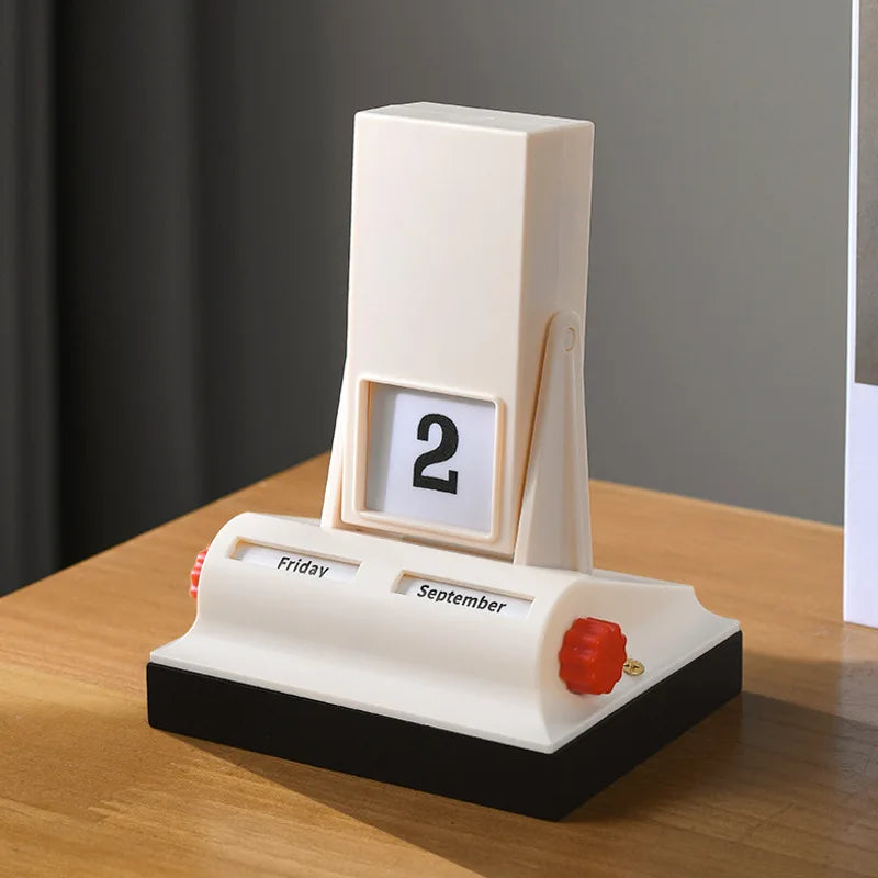 Flip Desk Calendar | ABS Frame Minimalist Design
