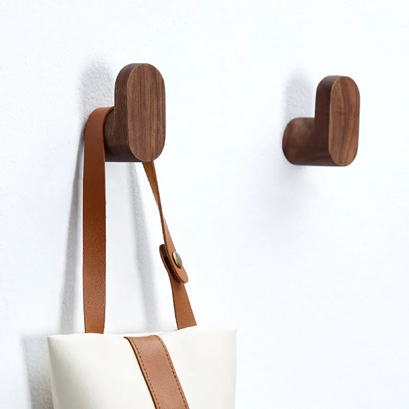 Wooden Hook Hanger - Multi Purpose Wall Hook