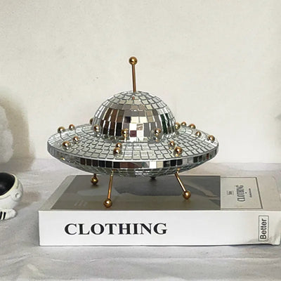 Disco Ball UFO Ornament – Galactic Home Decor