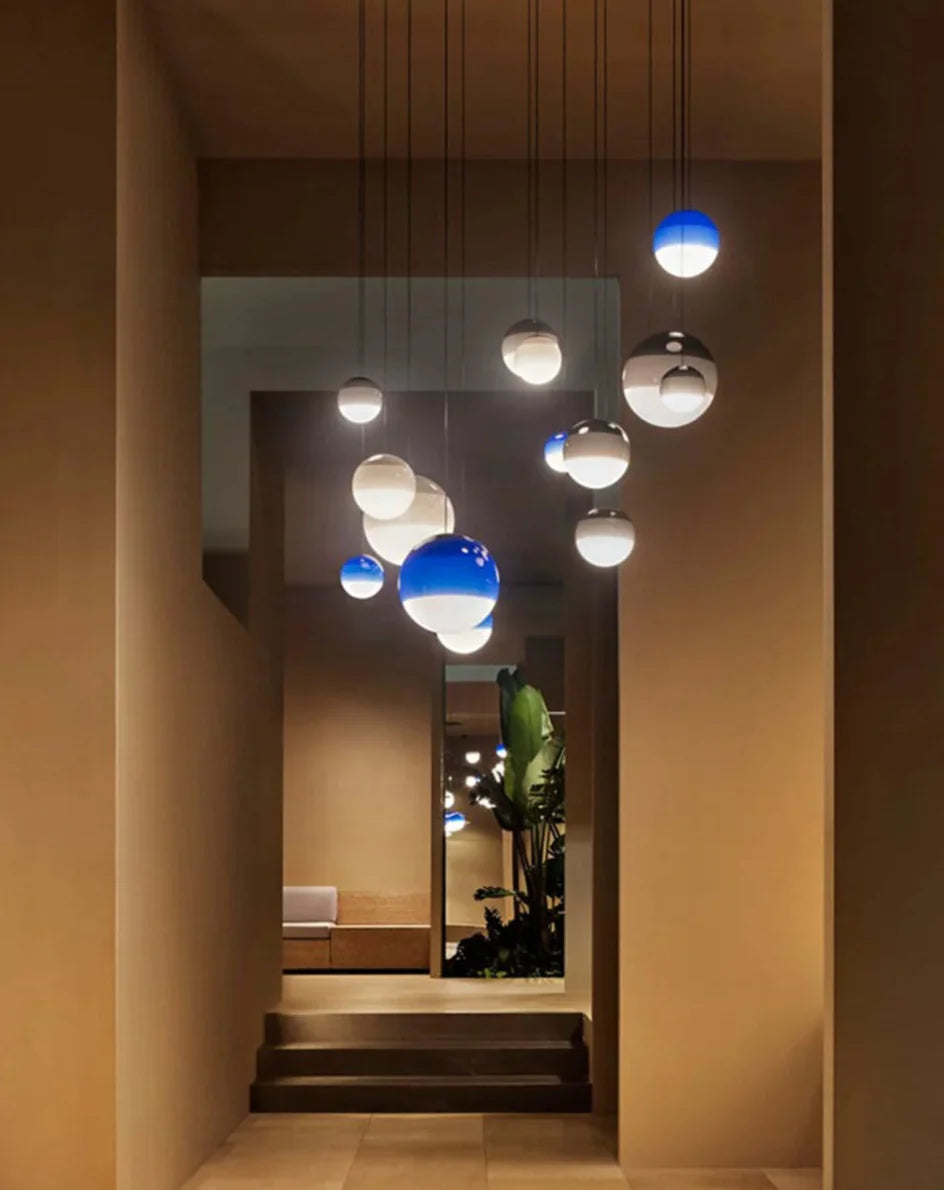 Nordic Pendant Lamp | Elegant Candy Glass Ceiling Fixture