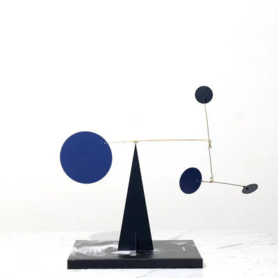 Metal Balance Ornament – Unique Decorative Sculpture 17.7" x 16"
