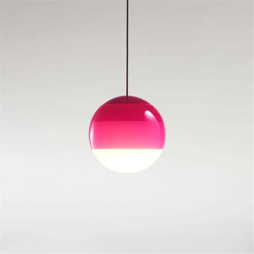 Nordic Pendant Lamp | Elegant Candy Glass Ceiling Fixture