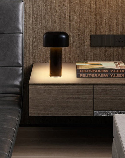 Retro Mushroom Lamp - Cordless Table Lamp