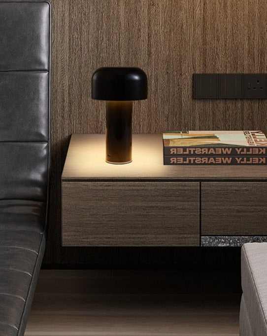 Retro Mushroom Lamp - Cordless Table Lamp