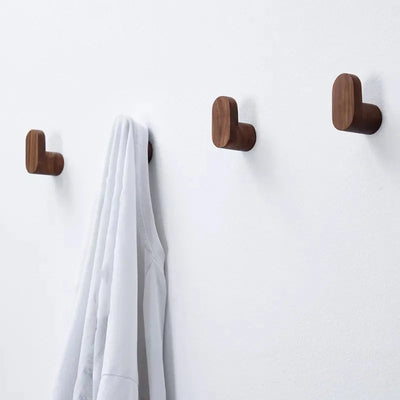 Wooden Hook Hanger - Multi Purpose Wall Hook