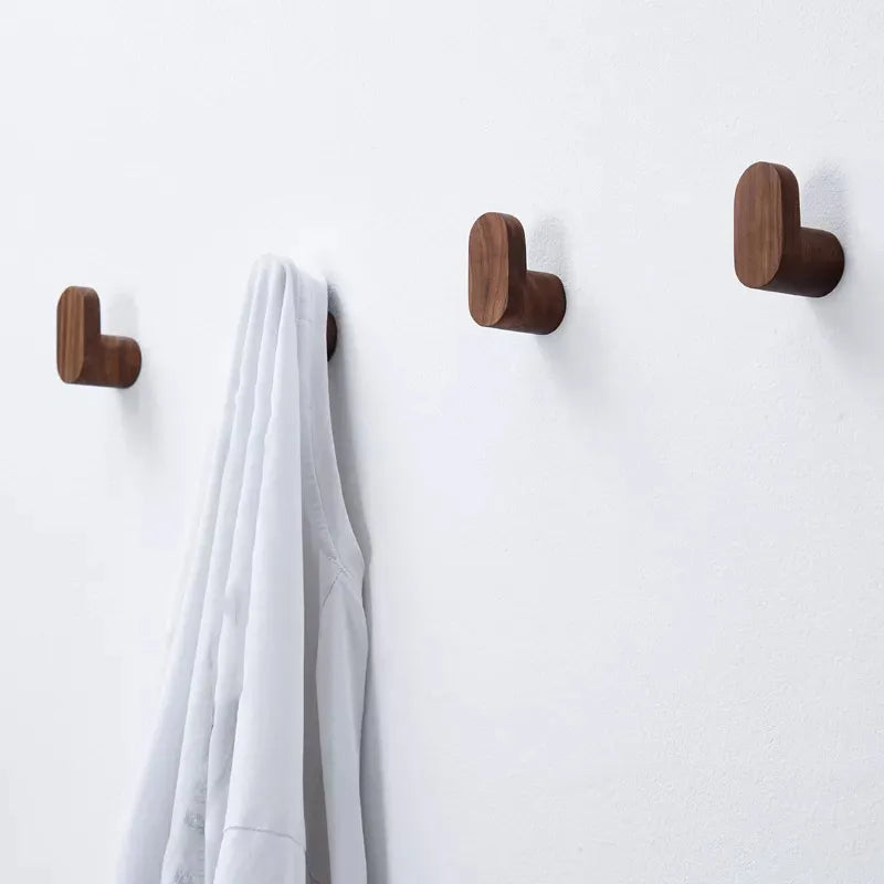 Wooden Hook Hanger - Multi Purpose Wall Hook