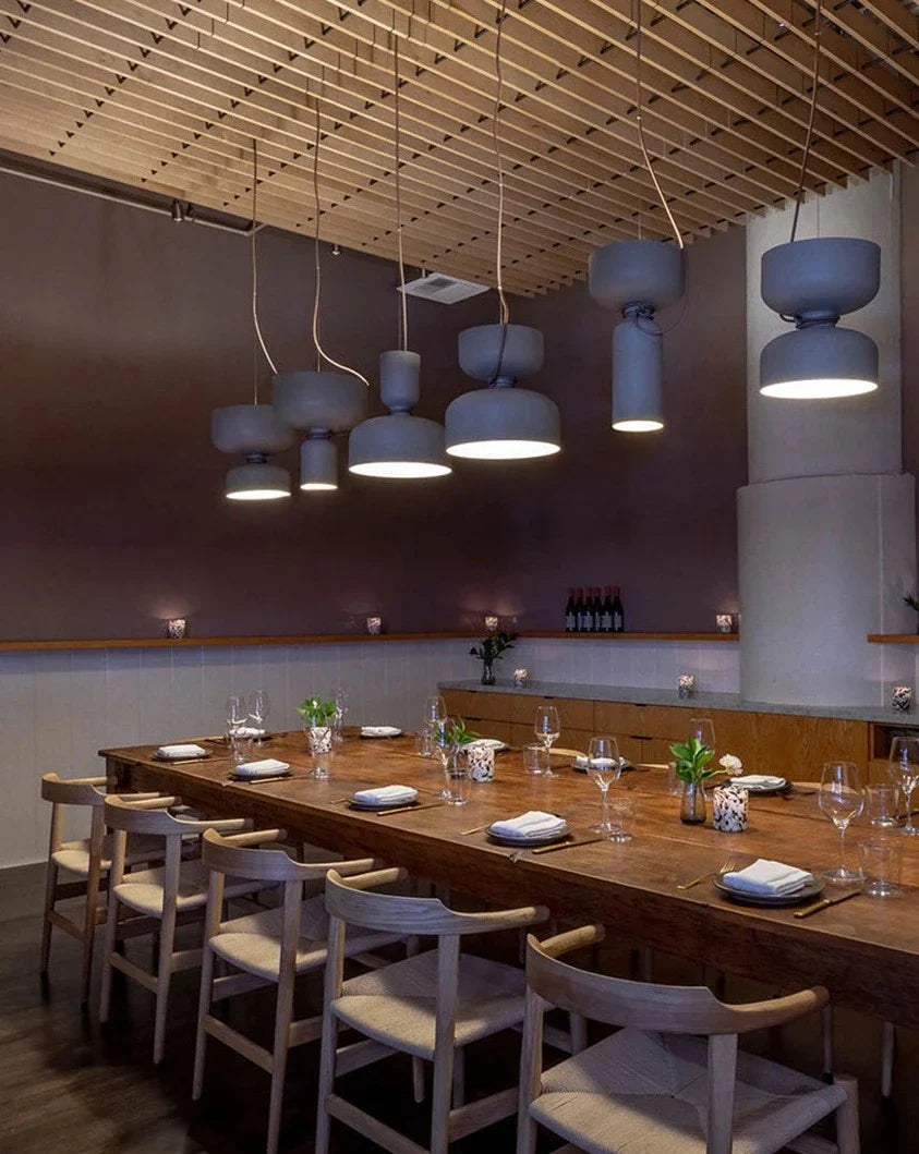 Iron Pendant Chandelier - Illusion Art LED Ceiling Light