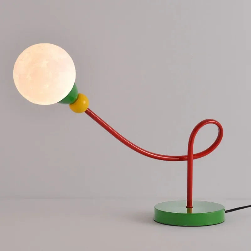 Colorful Moon Lamp - Wired Adjustable LED Light