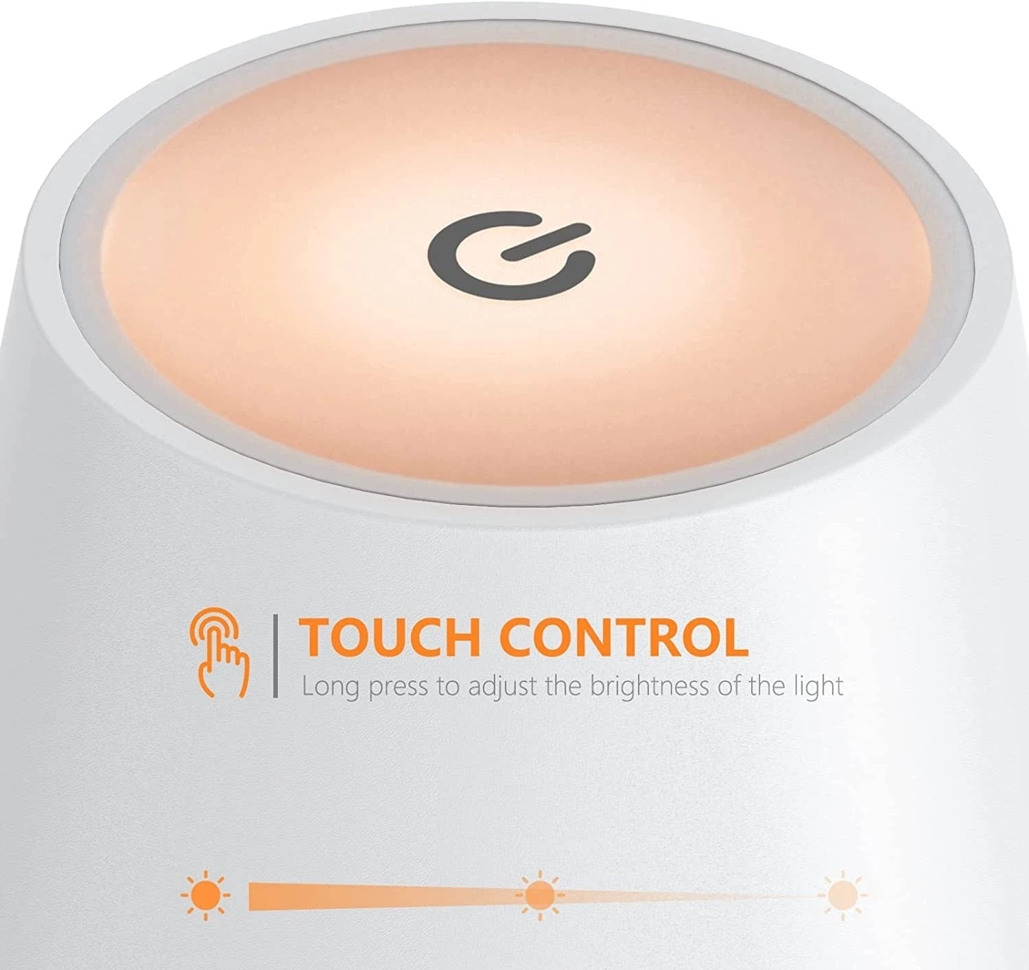 Cordless Touch Lamp | Contemporary Hotel Style Lighting
