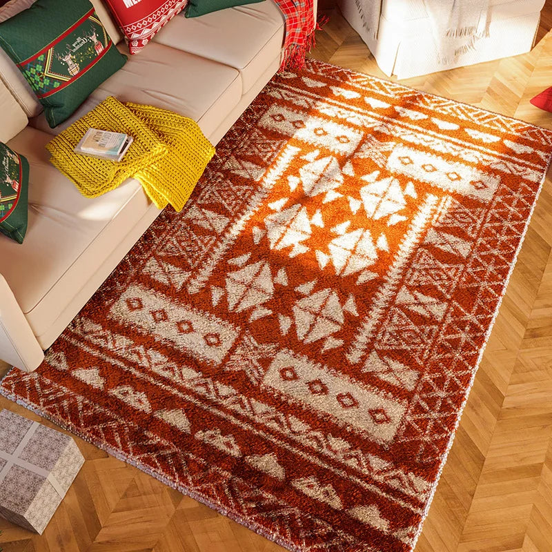 Morocco Style Carpet | Soft Polyester Area Rug