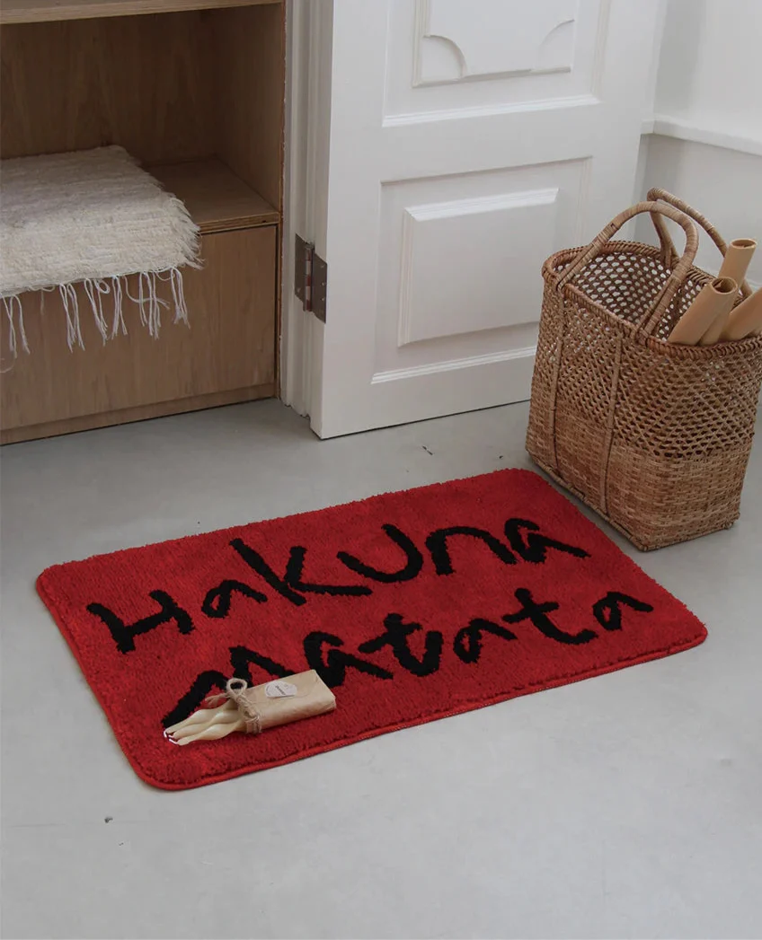 Hakuna Matata Mat | Cozy Entryway Rug Accent