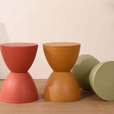 Plastic Round Stool | Durable Polypropylene Compact Seating