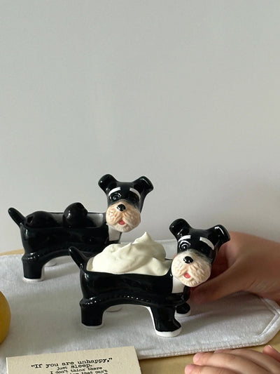 Schnauzer Ceramic Bowl | Multi-Purpose Smoke Releasing Bowl