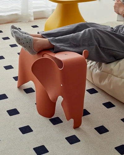 Origami Elephant Stool – Modern Ottoman Seat