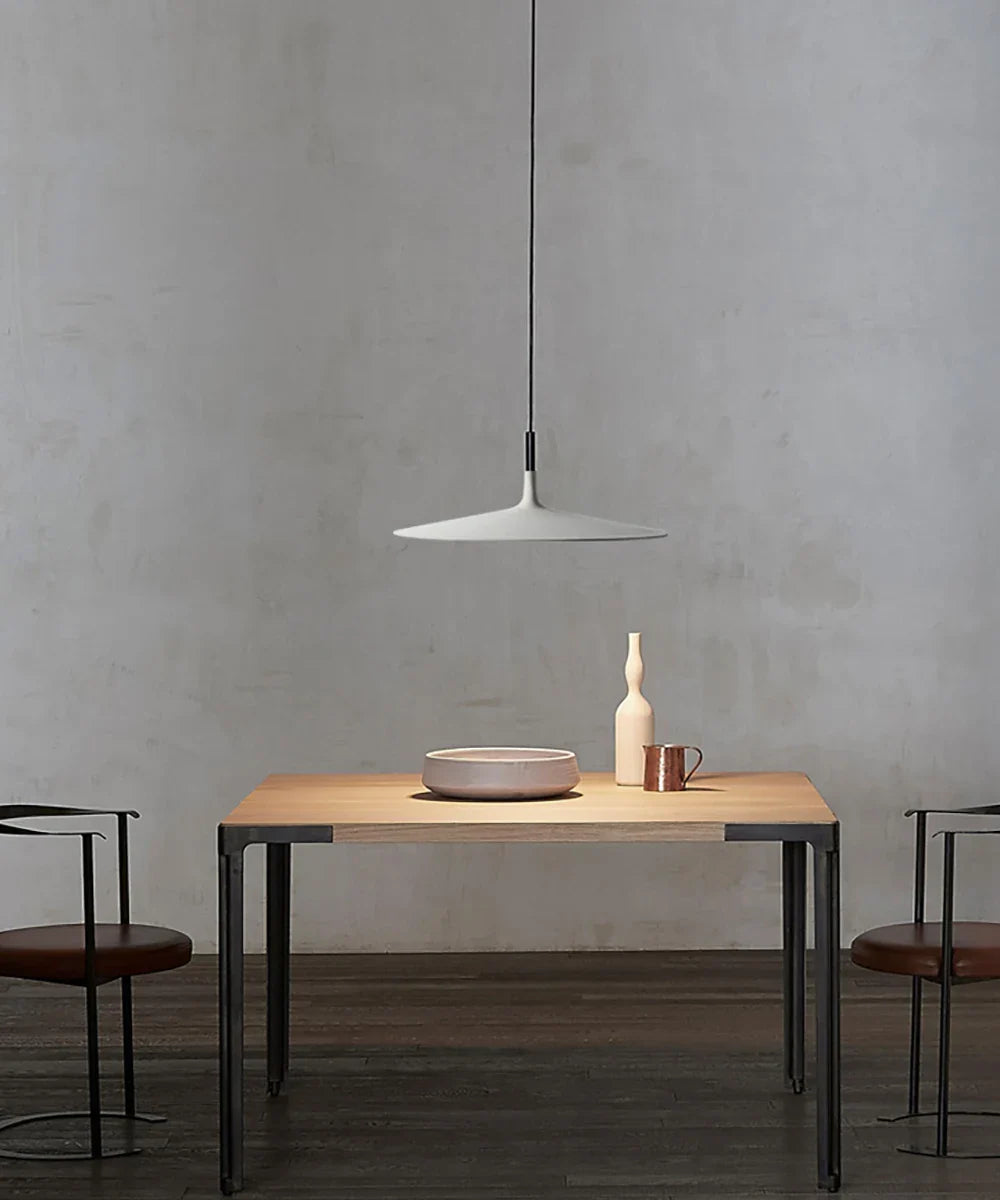 Minimalist Ceiling Light - Aluminium Pendant Lamp With Adjustable Wire