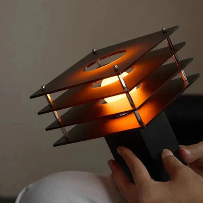 Layered Acrylic Table Lamp – Modern Desk Light