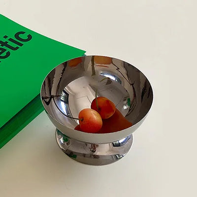 Stainless Steel Bowl - Dessert & Salad Serving Dish