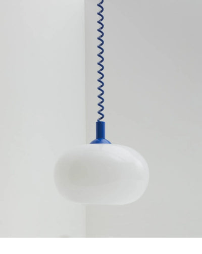 Retro Pendant Lamp – Colorful Coil Nordic Lighting Fixture