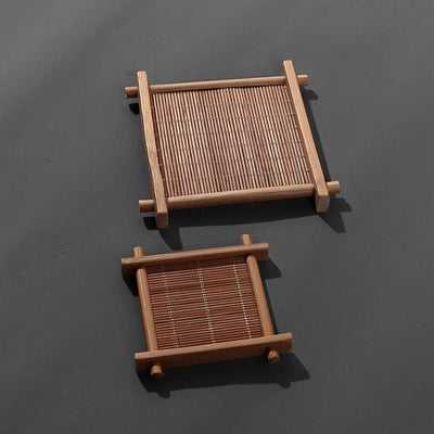 Bamboo Coaster - Japanese Retro Drink Tray