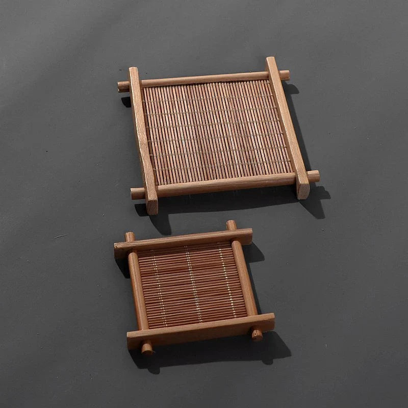 Bamboo Coaster - Japanese Retro Drink Tray