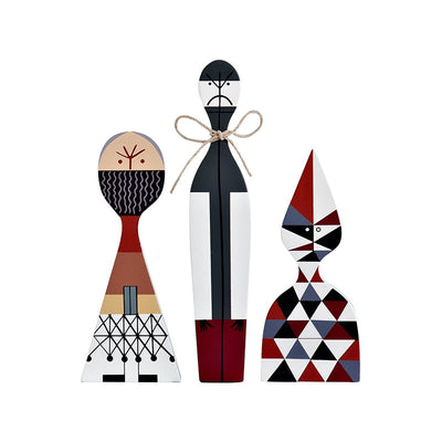 Wooden Character Figurines - Handcrafted MDF Sculptures