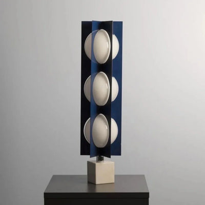 Marble Base Ball Lamp - Italian Design Blue Geometry Floor Lamp