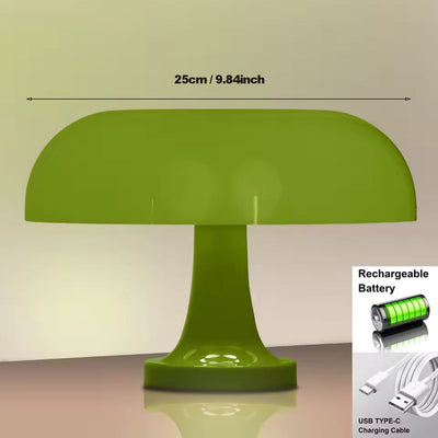 Macaron LED Table Lamp – Mushroom Design