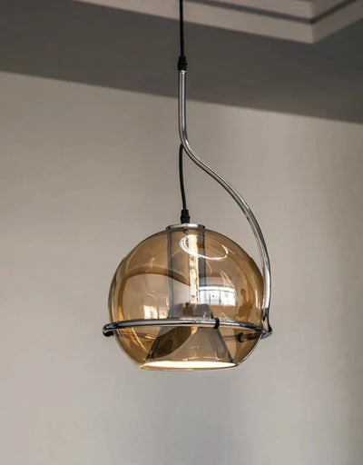 Glass Ball Pendant Lamp - Rotatable Scandinavian Light
