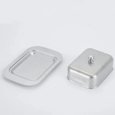 Stainless Steel Butter Dish | Easy Spread Container