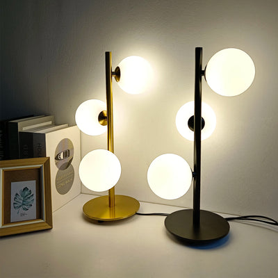 Triple Ball Table Lamp - Modern LED Lighting