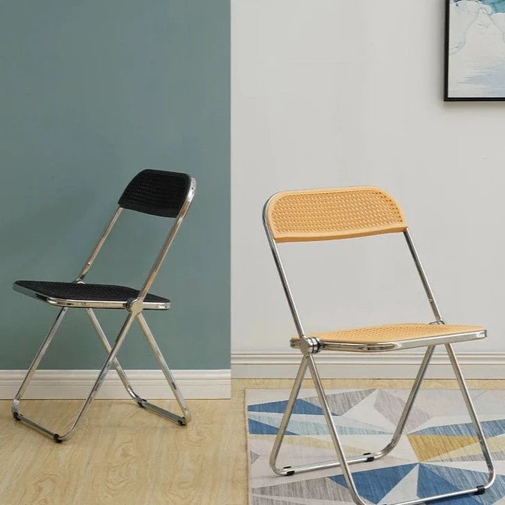 Foldable Mesh Chair | Durable Metal Frame | Nordic Design