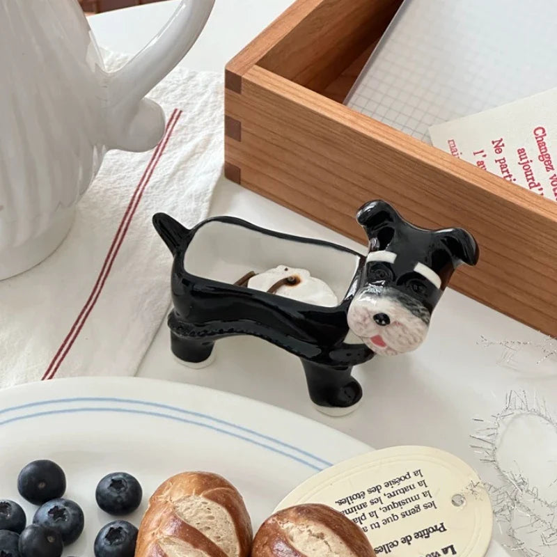 Schnauzer Ceramic Bowl | Multi-Purpose Smoke Releasing Bowl
