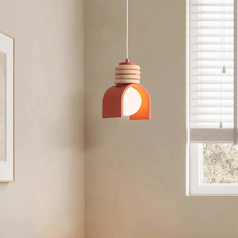 Rubber Band Pendant Lamp - Retro Ceiling Fixture