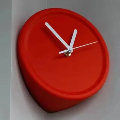Corner Angle Clock - Modern ABS Design 8x8"