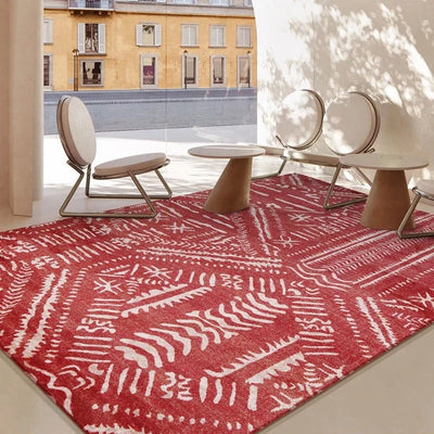 Bohemian Area Rug - Retro Washed Carpet Mat