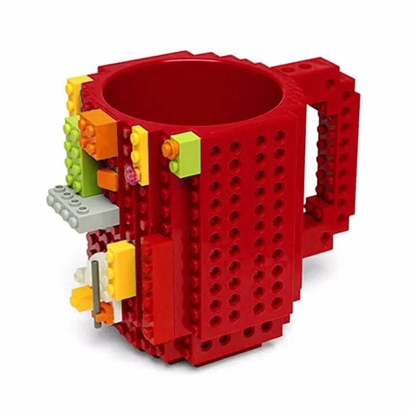 Brick Coffee Mug – Customizable 12oz ABS Cup