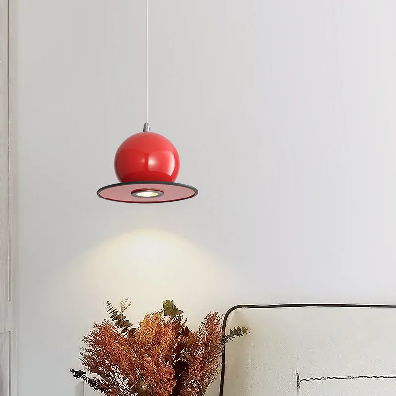 Metal UFO Pendant Light | Retro Aluminum Ceiling Fixture