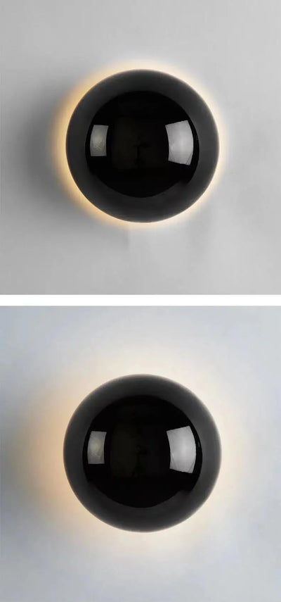 Minimalist Metal Wall Lamp - Nordichome Modern Dome Light Fixture